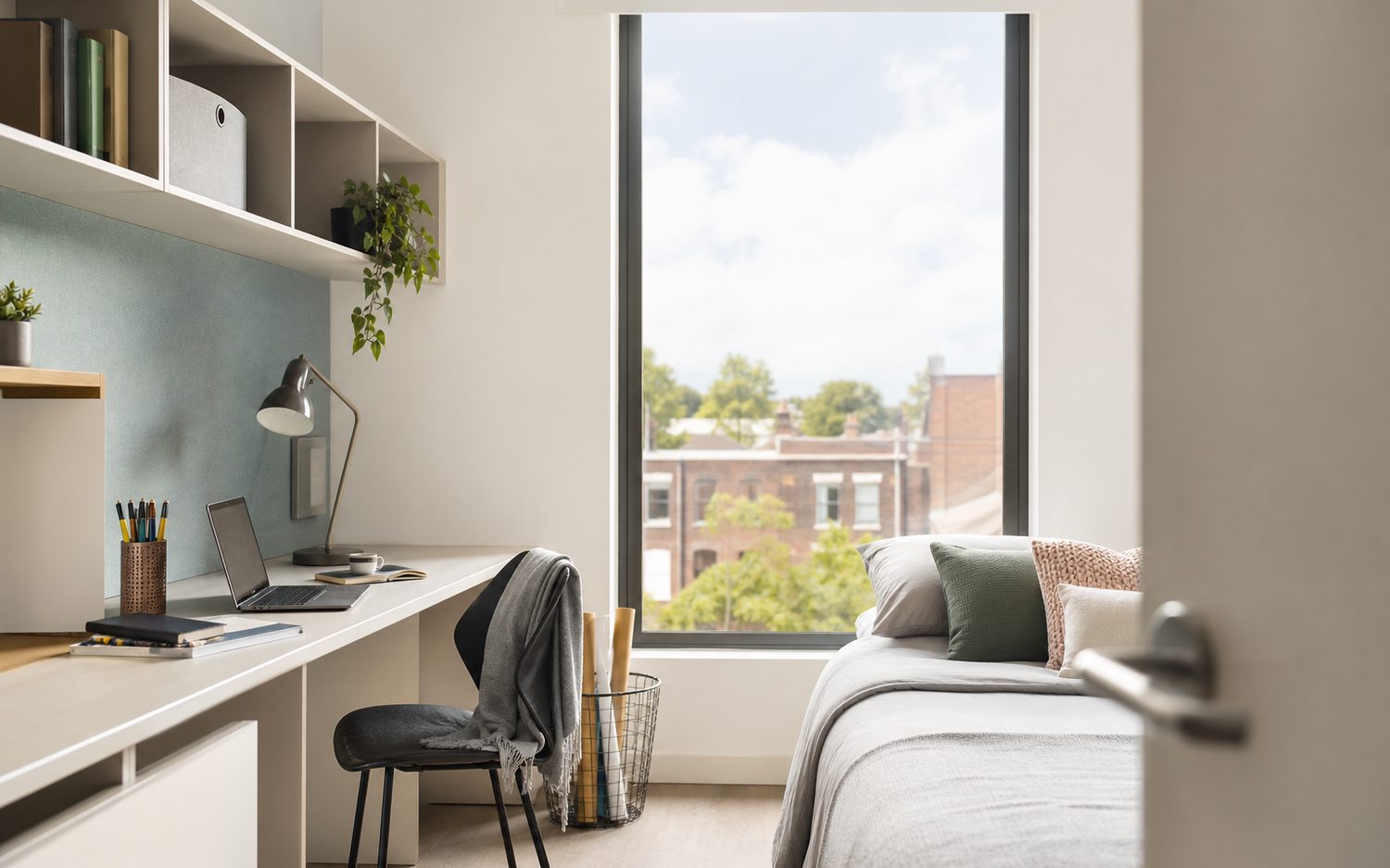 Made for study, sleep and showing up.